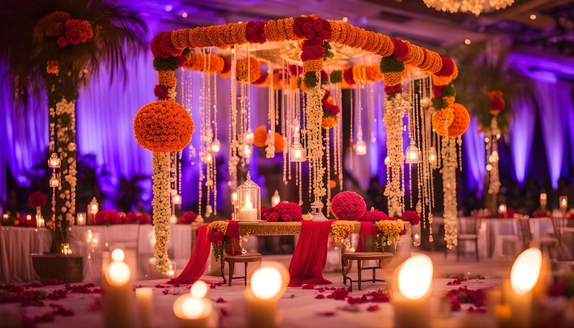 Radisson Blu Hotel Амритсар Экстерьер фото A mandap decorated with flowers